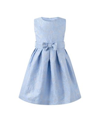  Girls' Blue Damask Party Dress - Little Kid, Big Kid