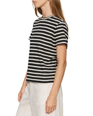 Perfect Textured Striped Tee