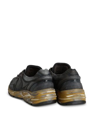 Men's Running Dad Crack Leather Sneakers