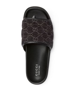 Men's Denim London Slides