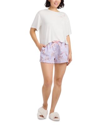 Moon Brooch Crop Sleep Tee 