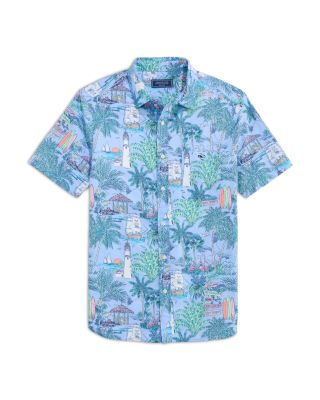 Keys To Escape Cotton Short Sleeve Shirt