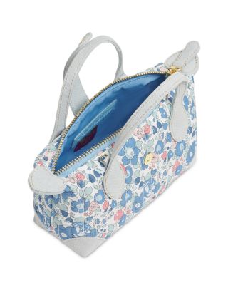 Mini Printed Cotton Pouchette Crossbody Bag