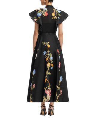Elsie Flutter Sleeve Dress
