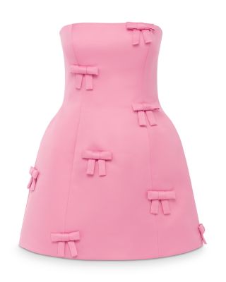 Roselle Bow Mini Dress
