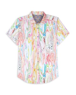 Bellenden Paint Swirl Woven Shirt