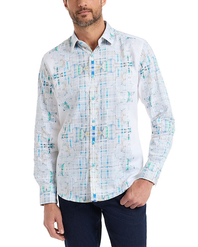 Robert Graham Westhorpe Box Pattern Woven Shirt