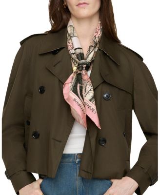 Etched Knight Silk Scarf