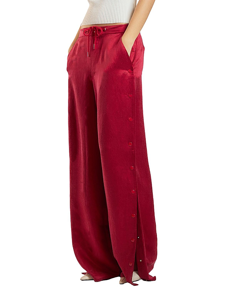 Cynthia Rowley Wide Leg Snap Pants