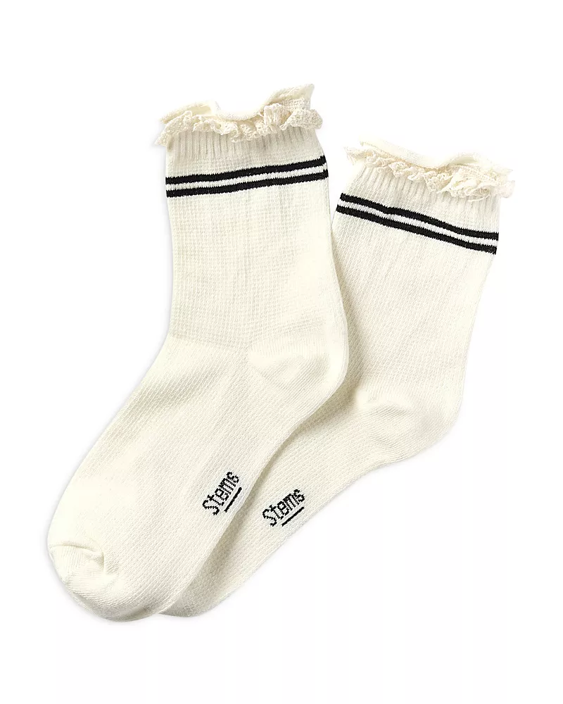 Stems Strawberry Grip Socks