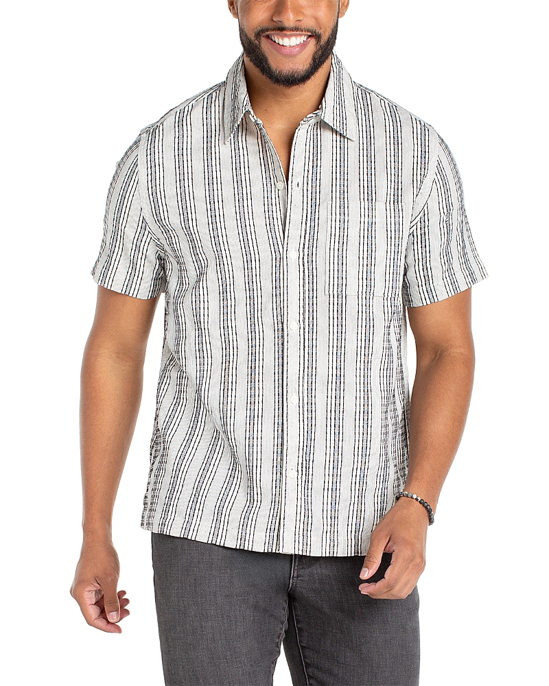 Liverpool Los Angeles Short Sleeve Button Up Shirt