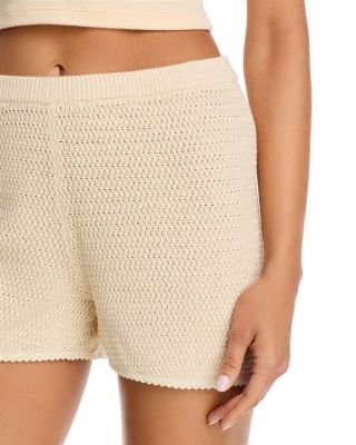 Mozart Crochet Texture Shorts