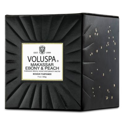 Makassar Ebony Peach 9 Oz Candle