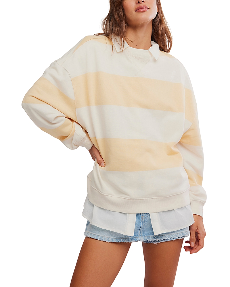 Free People Classic Stripe Crewneck Top