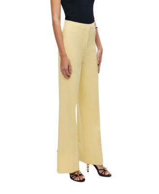 High-Waist Tailored Wide-Leg Pants
