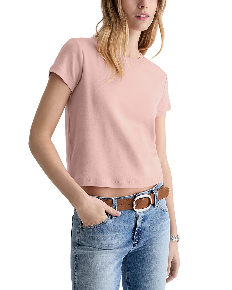 Ag Sadie Crew Cropped Tee