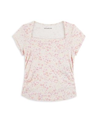 abercrombie kids Girls' Ava Short Sleeve Top - Big Kid