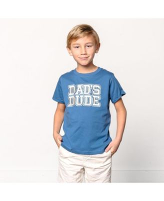 Boys' Dad's Dude Patch Short Sleeve T-Shirt - Baby, Little Kid