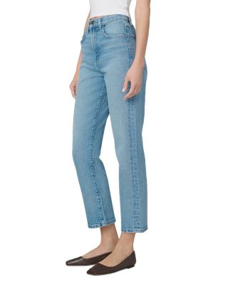 The Margot High Rise Ankle Slim Straight Jeans in Promising