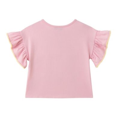  Flutter Sleeve Graphic Tee - Little Kid
