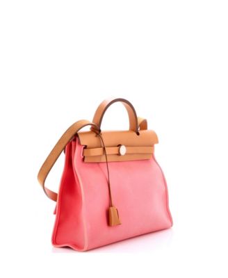 31 Herbag Zip Leather and Toile