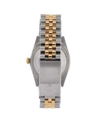  Oyster Perpetual Datejust Automatic Watch in Stainless Steel and Gold 36mm