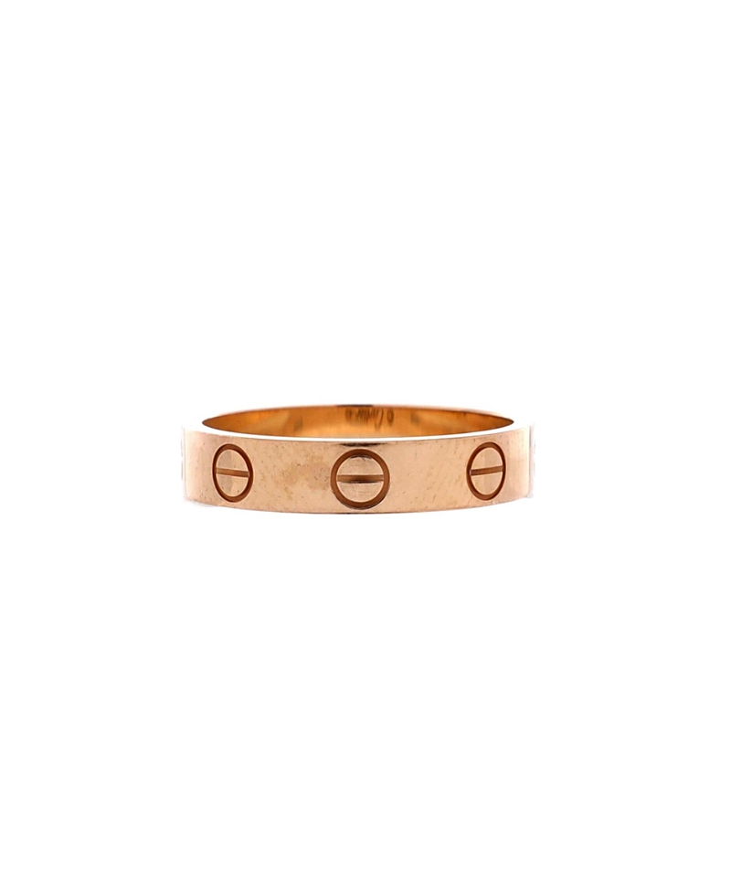 Pre-Owned Cartier Love Wedding Band Ring 18K Rose Gold