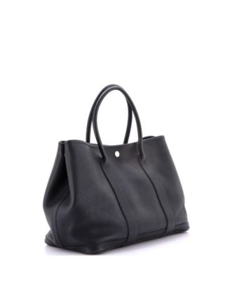 36 Garden Party Tote Leather