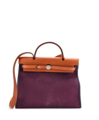 31 Herbag Zip Leather and Toile