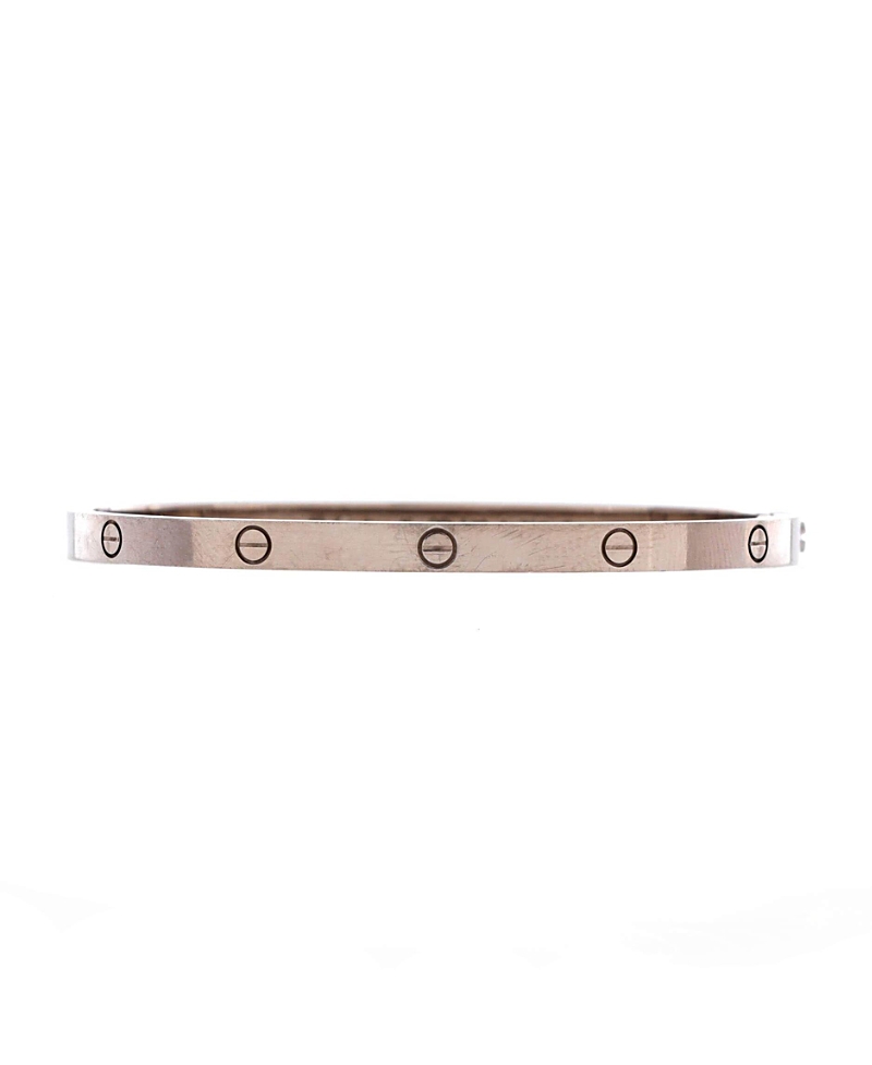 Pre-Owned Cartier Small Love Bracelet 18K White Gold