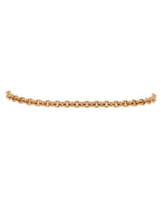 Amulettes Cadenas Pendant Bracelet 18K Rose Gold with Diamonds