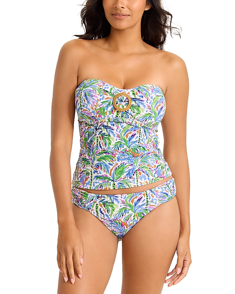 Tommy Bahama Poolside Palms Bandeau Tankini Top