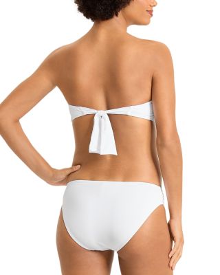 Pearl V Front Bandeau Bikini Top & Pearl Hipster Bikini Bottom