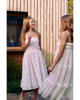 Girls' Estie Broderie Midi Dress - Little Kid, Big Kid