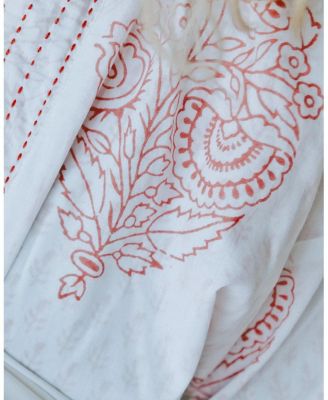  Women's Block-Printed Robe
