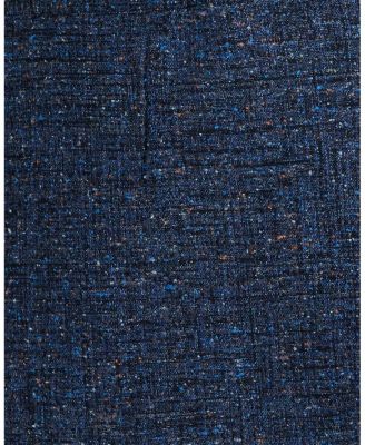 Della Straight Leg Pants in Modern Donegal Fabric