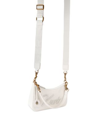 Kurt Small Cotton Canvas Hobo Crossbody Bag