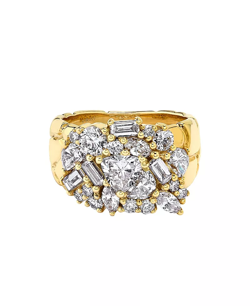 Vrai Unity Ring in 14K Yellow Gold, 2.62ctw Lab Grown Diamonds