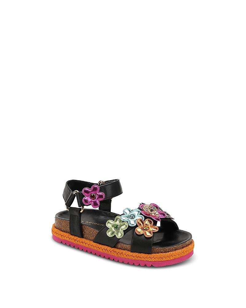 Kurt Geiger London Girls' Mini Kensington Flower Sandals - Toddler, Little Kid, Big Kid