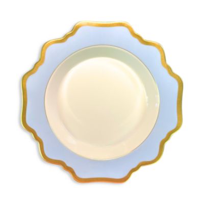 Anna's Palette Aqua Green Soup & Pasta Bowl