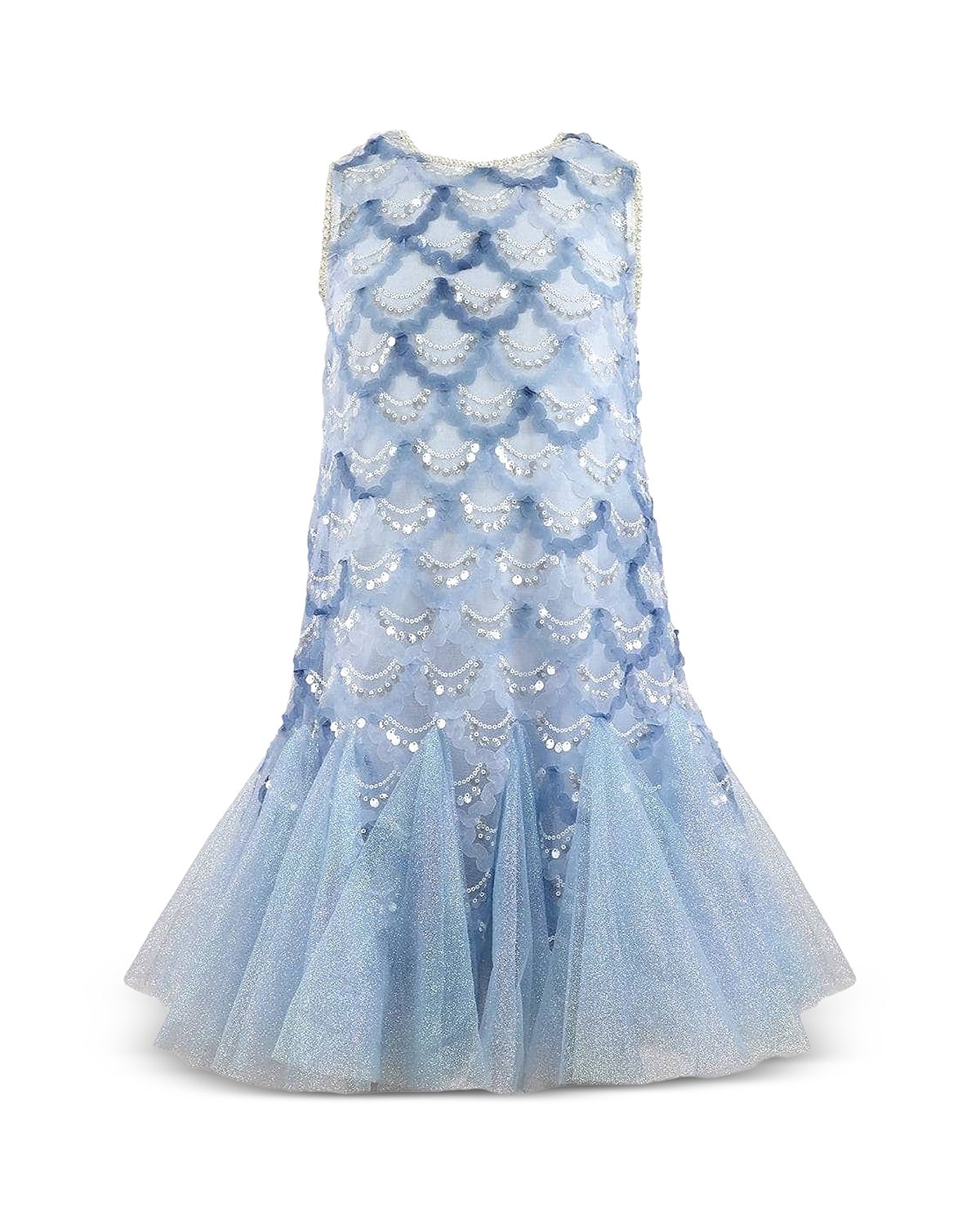 Lola + The Boys Girls' Mermaid Magic Tutu Dress - Little Kid, Big Kid