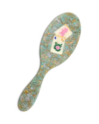 Large Amazing Hair Day Brush - Flower Mahjong