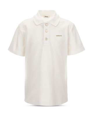 Boys' Embroidered Logo Piquet Polo Shirt - Little Kid, Big Kid