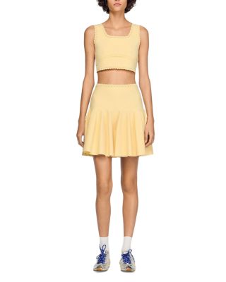 Telma Short Knit Skater Skirt