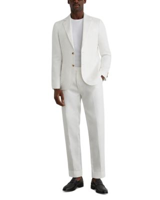 Atlantic Tailored Fit Linen Twill Suit Trousers