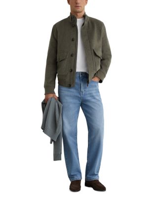 Hadley Bomber Wool Blend Jacket