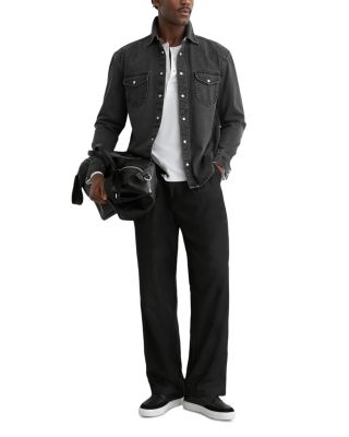 Finley Washed Denim Overshirt