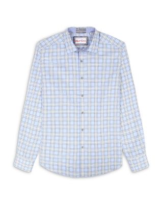Portsoken Plaid Long Sleeve Woven Shirt