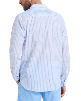 Wythburn Striped Long Sleeve Woven Shirt
