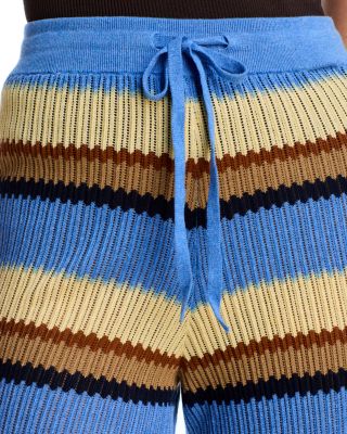 Silk Blend Palazzo Pants